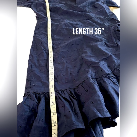 G1 NWT GAP WRAP DRESS SIZE S IN NAVY. - Picture 10 of 15